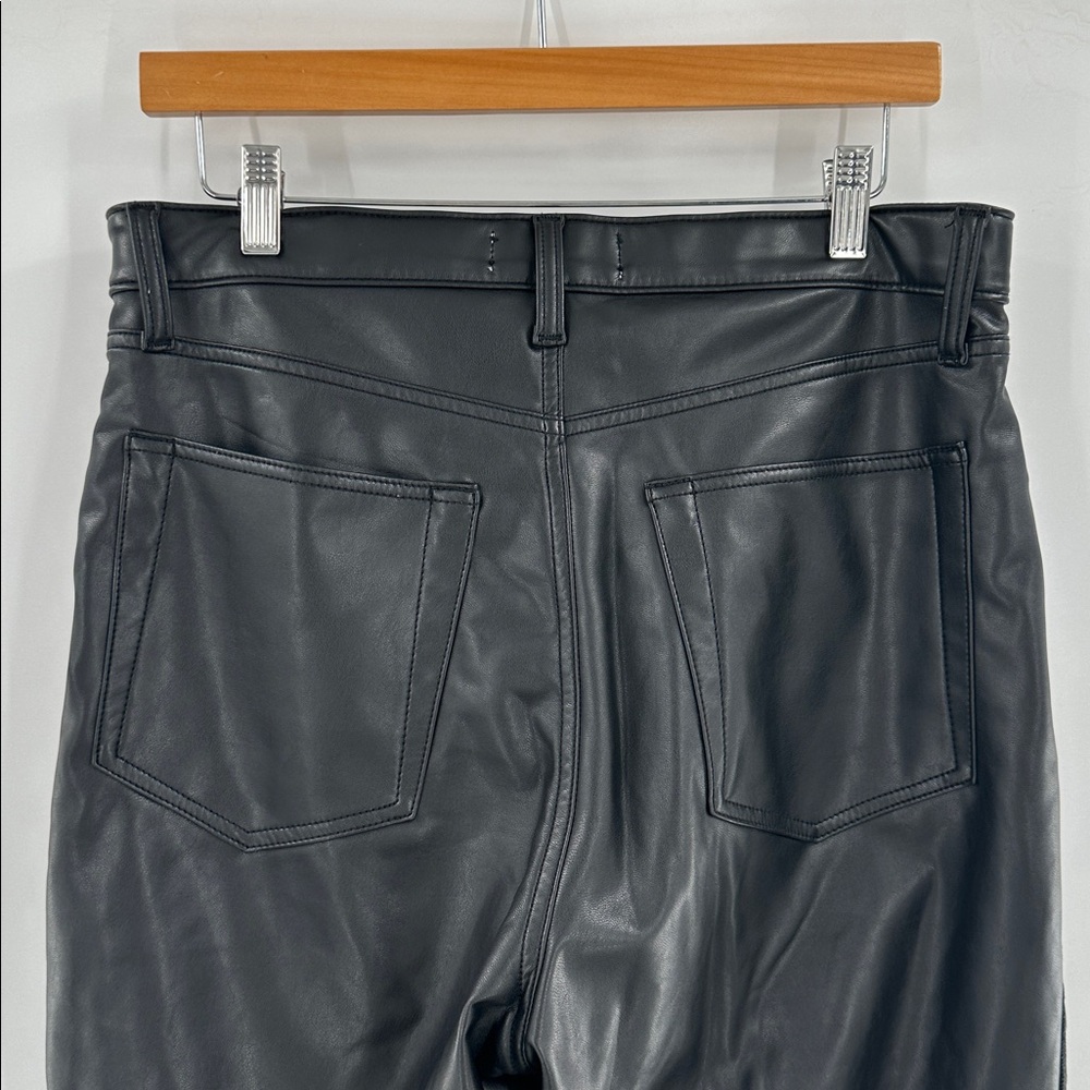 Abercrombie & Fitch Mixed Fabric The Ankle Straight Ultra High Rise Jeans 14XL - Picture 8 of 9